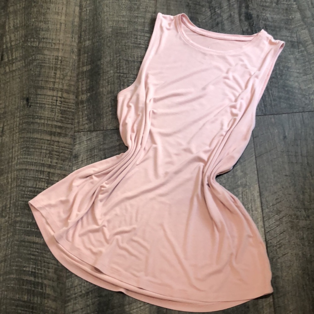 A*NEW*DAY LIGHT PINK SLEEVELESS TANK SIZE M